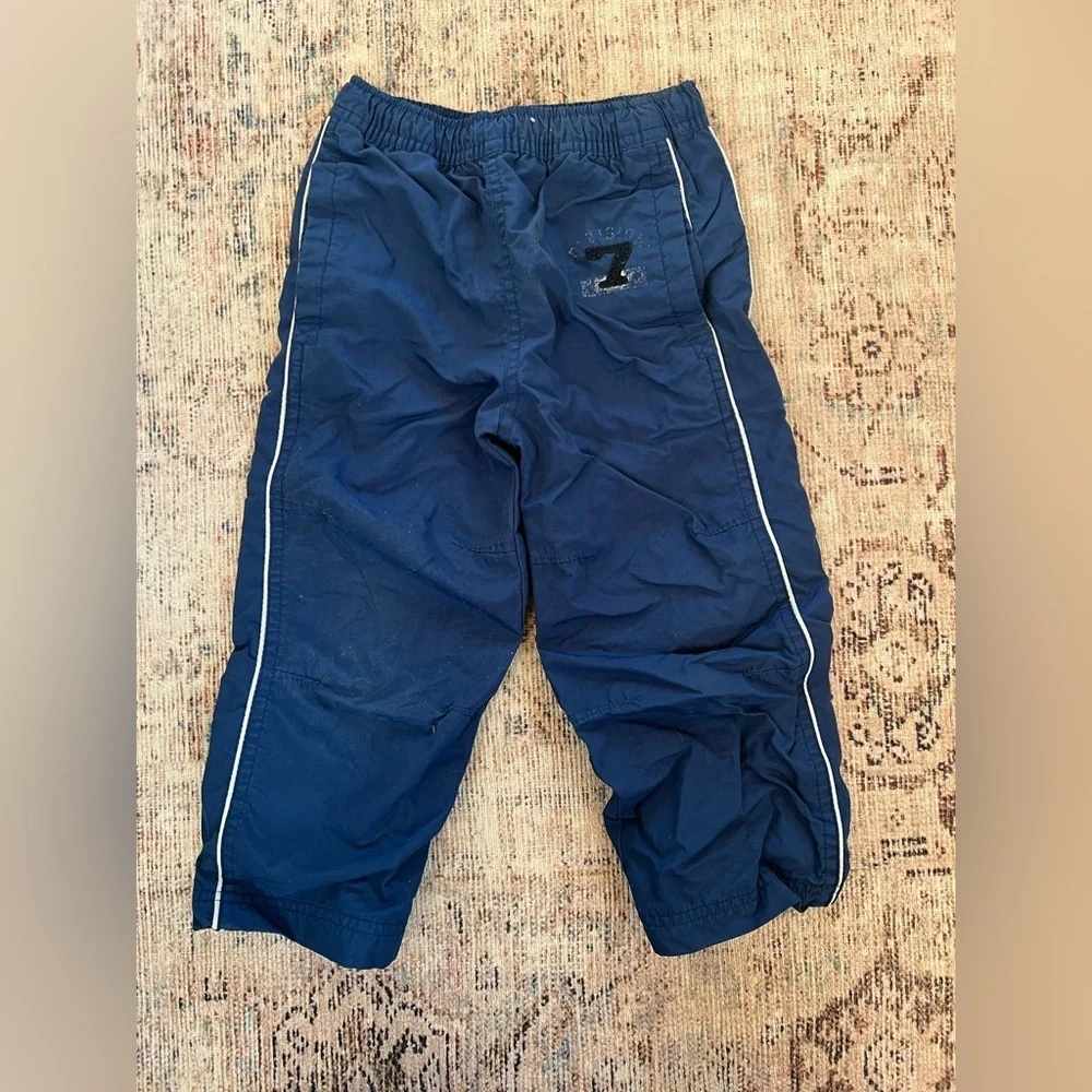 Place Navy Blue Kids Joggers with White Trim
